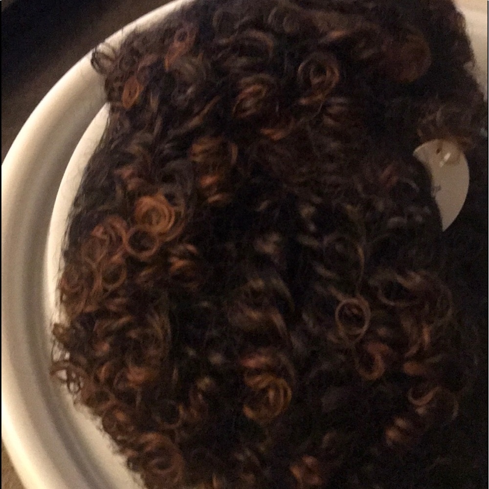 Curly hair